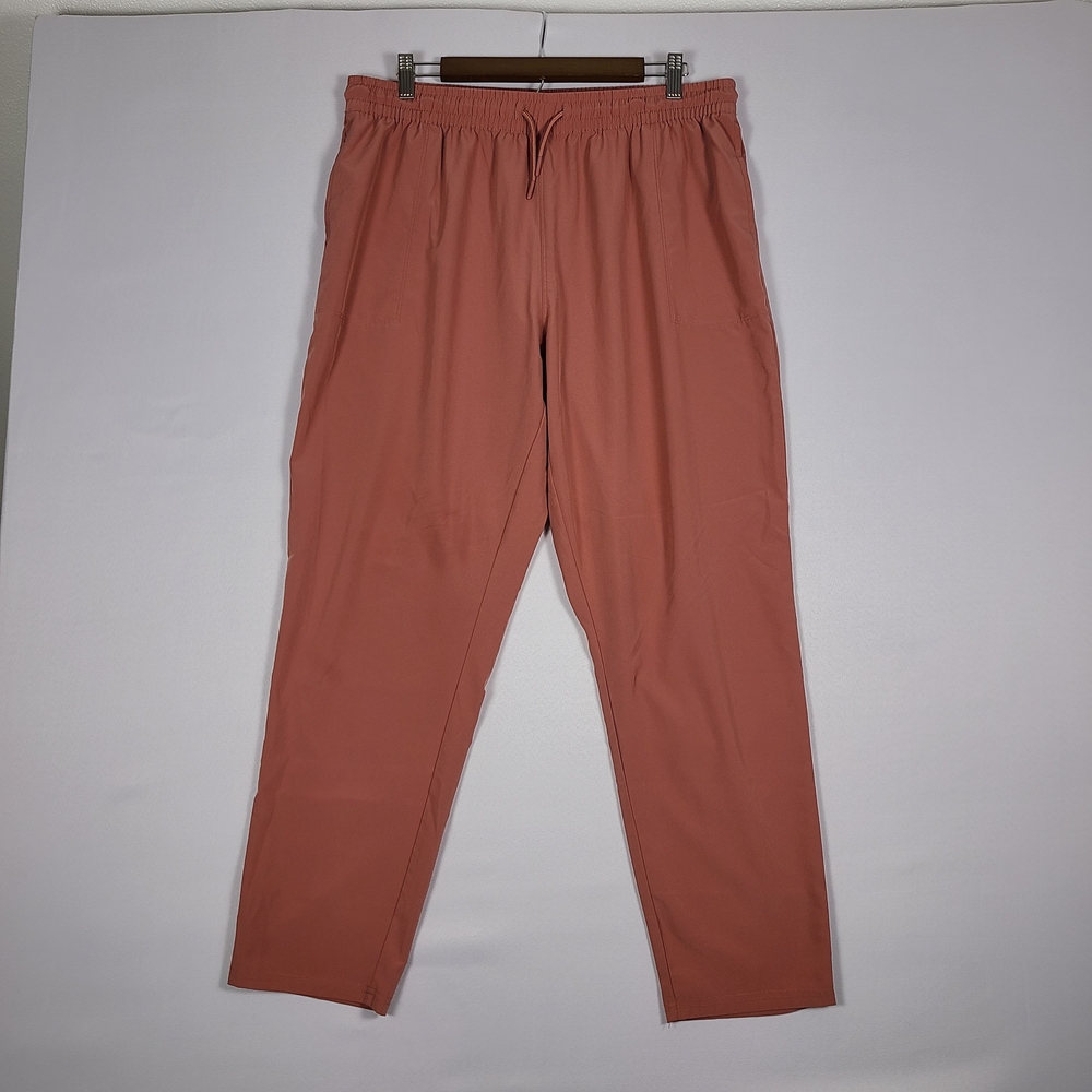 LIV Outdoor Jogger Pants Women's Size XL Pink Drawstring Lightweight Active
